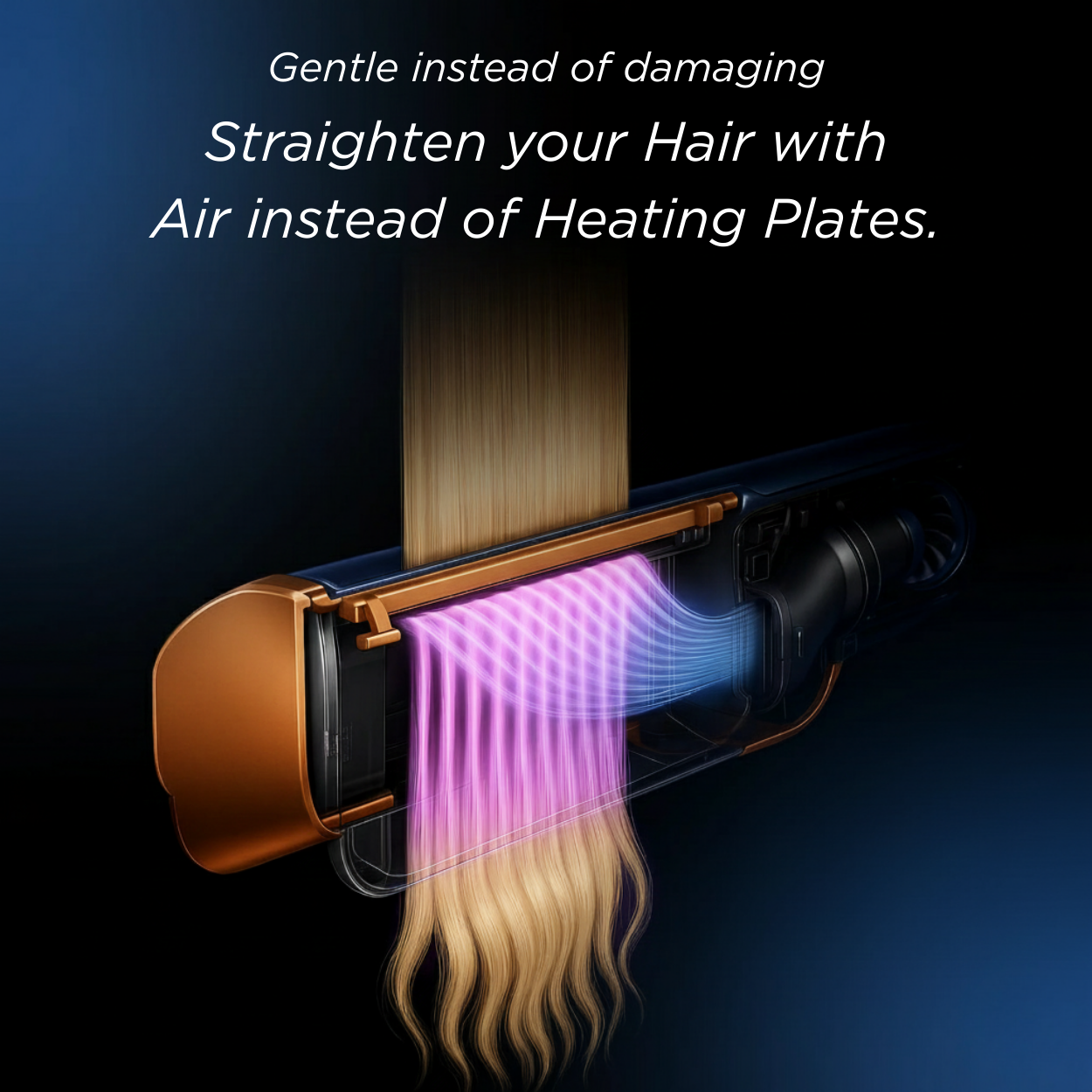 AirStraight 2-in-1 Straightening and Blow-drying Styler