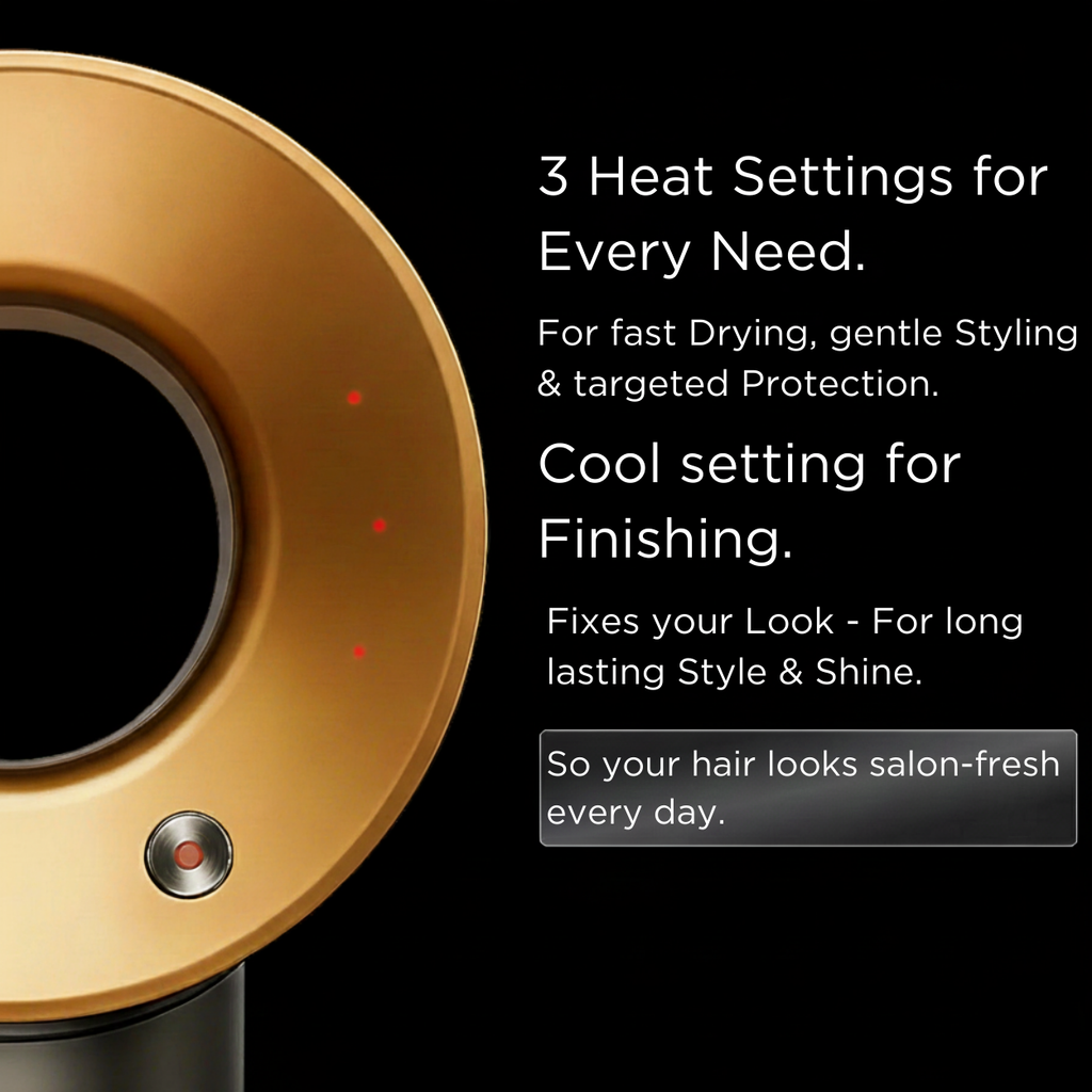 Airélia AirPro 5-in-1 High-Performance Hair Dryer