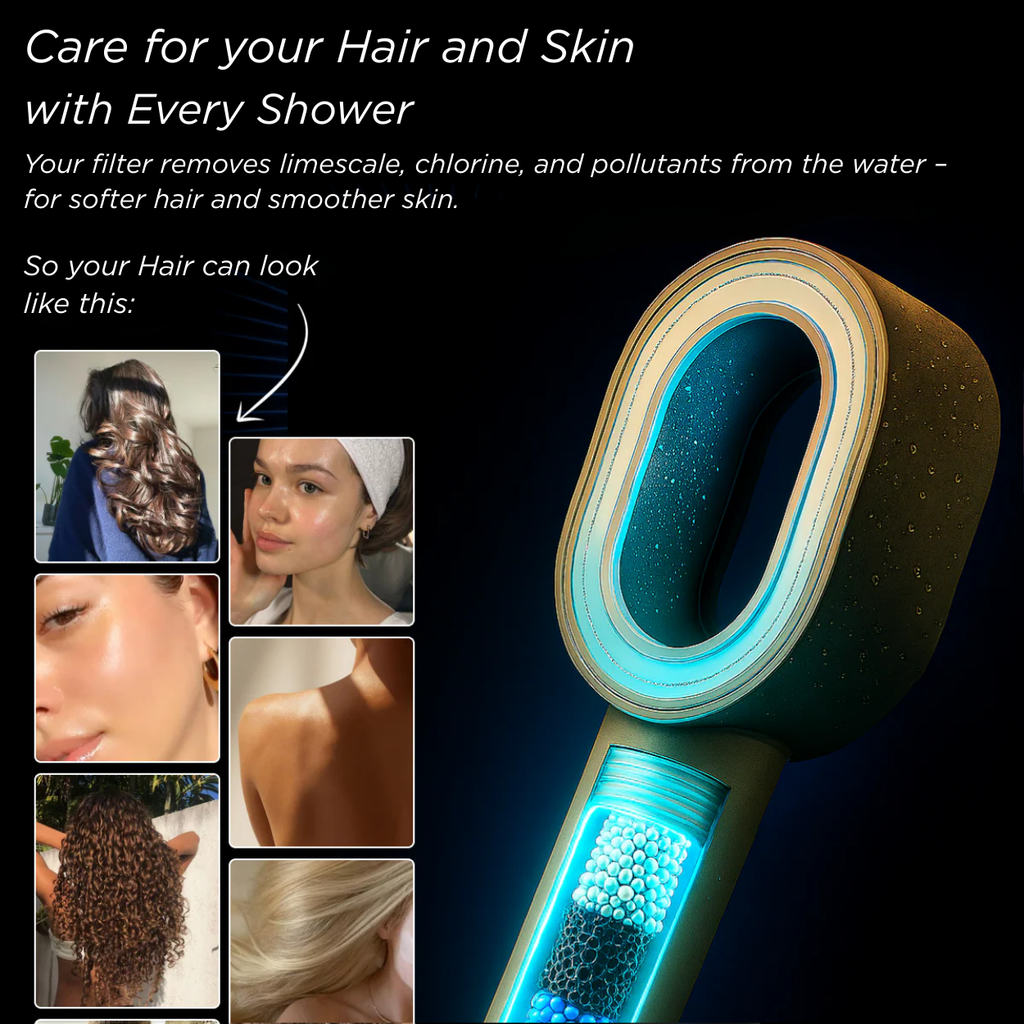 Airélia Pure™ 3in1 premium filter shower head