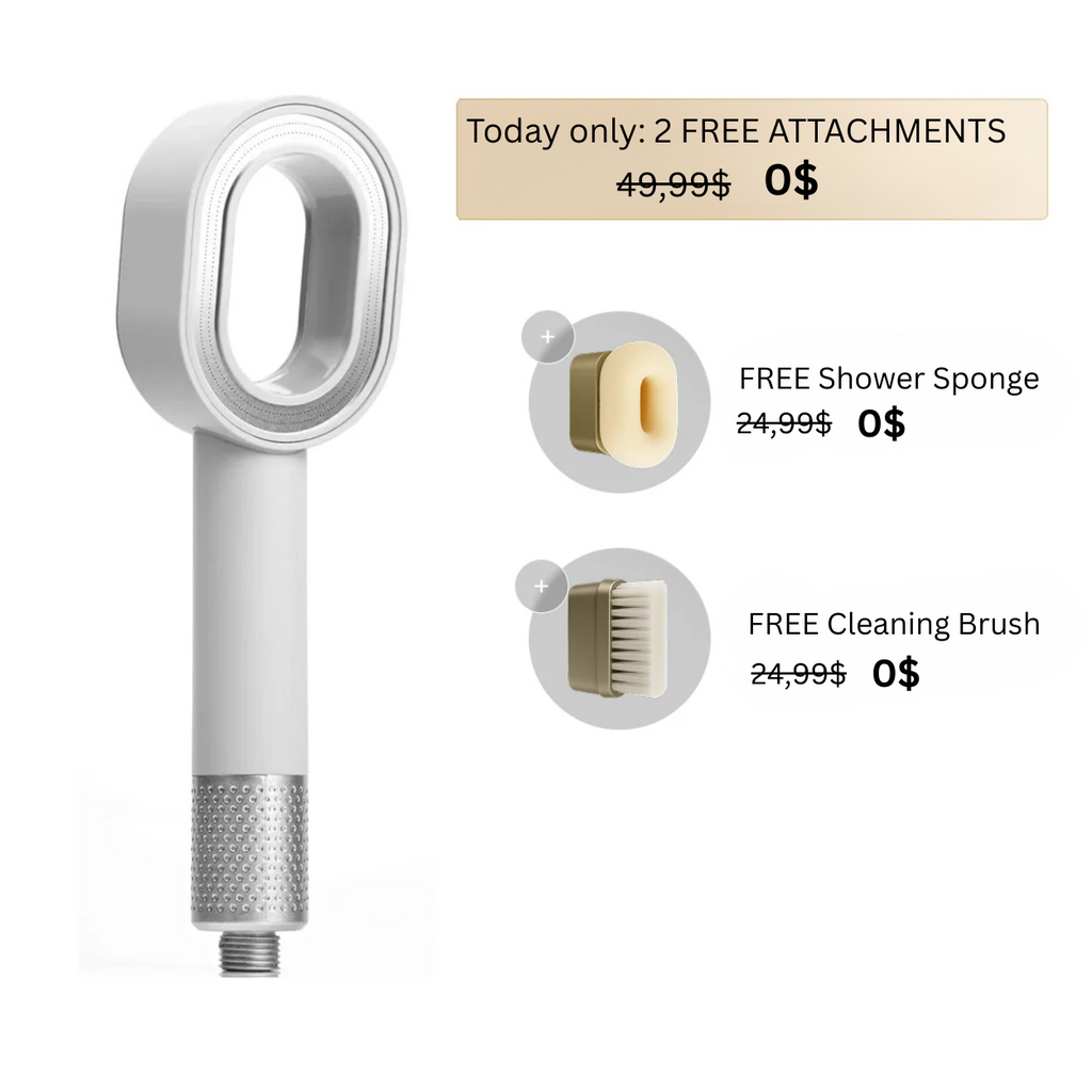 Airélia Pure™ 3in1 premium filter shower head